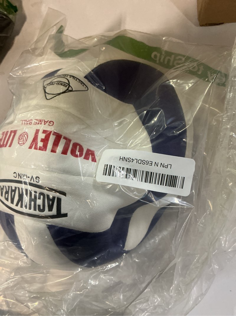 Condition photo showing New/Like New for tachikara volley-lite additional colors (ea) purple/white volleyball