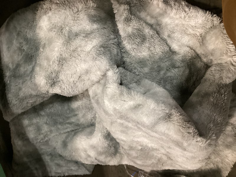 Condition photo showing As Is for (Similar )Shag Area Rug, 10X 13 Tie-Dyed Plush Fuzzy Rugs for Living Room, Ultra Soft Fluffy Furry Rug for Bedroom, Indoor Carpet Nursery Rugs for Kids Room Home Decor, Light Grey