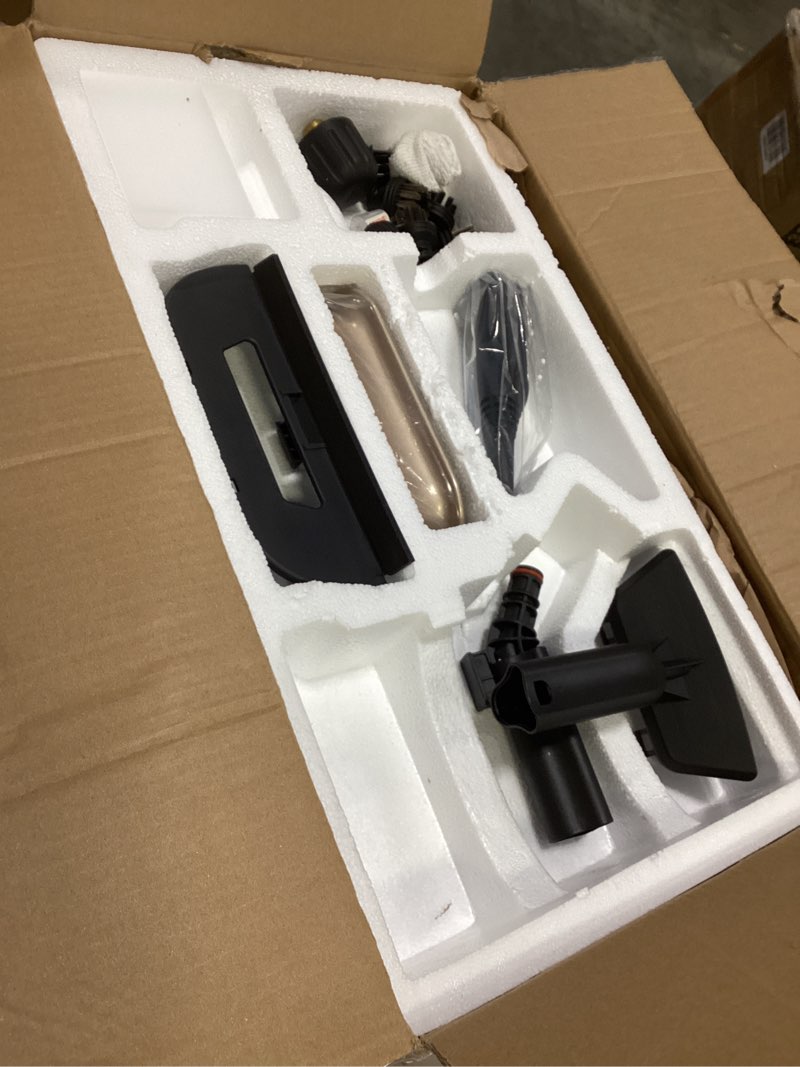 Condition photo showing Good Condition for Handheld Steam Cleaner, 293°F 58 PSI Powerful Multipurpose Steam Mop for Home Use, 50Oz Capacity, He