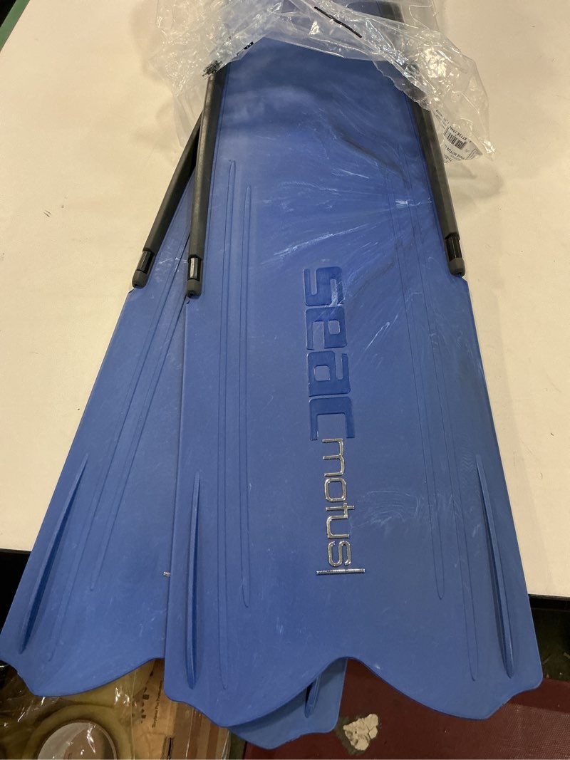 Seac Motus, Long Free Diving Soft and Powerful Fins for Spearfishing, MADE IN ITALY