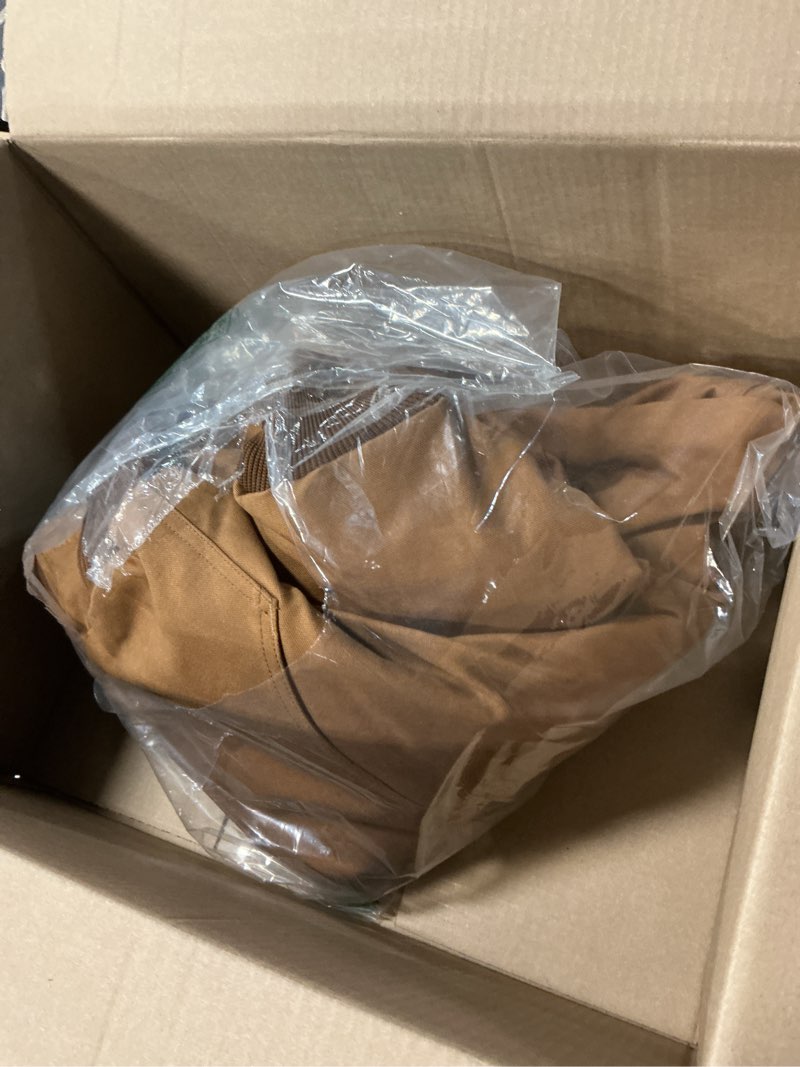 Condition photo showing Good Condition for carhartt men's iconic j140 firm duck active jac small carhartt brown