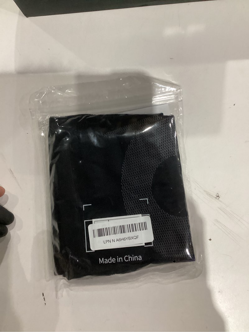 Condition photo showing New/Like New for Knee Brace Compression Sleeve for Men, Women, Joint Support, Walking, Running, Pain Relief, 2-Pack. Available Sizes S|M|L|XL|XXL Black Large