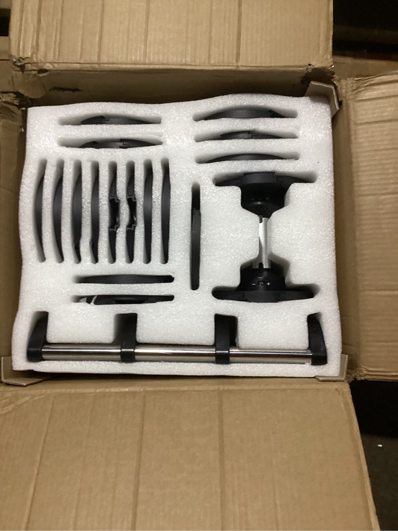 Condition photo showing Good Condition for SQUATZ Adjustable Dumbbells with Quick Weight Change, Space-Saving Dumbbell Set with Anti?Slip Handle, Secure Locking System, Heavy?Duty Plates & Base for Home Workout and Strength Training 70 LB - Single