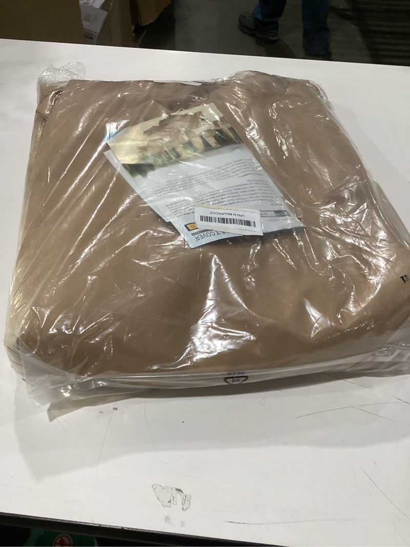 Condition photo showing Good Condition for ULTCOVER Patio Furniture Sofa Cover 74W x 35D x 35H inch Waterproof Outdoor 3-Seater Couch Cover 74"x35"x24"/35"(H) Brown-35"Deep