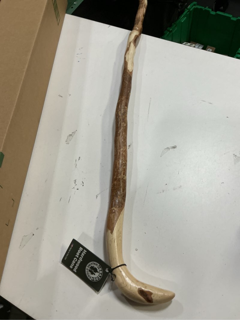 Condition photo showing Good Condition for Brazos Wooden Walking Canes for Men and Women, Stable Walking Sticks for Seniors, Made in The USA Knob Root Hardwood 2 37 Inch