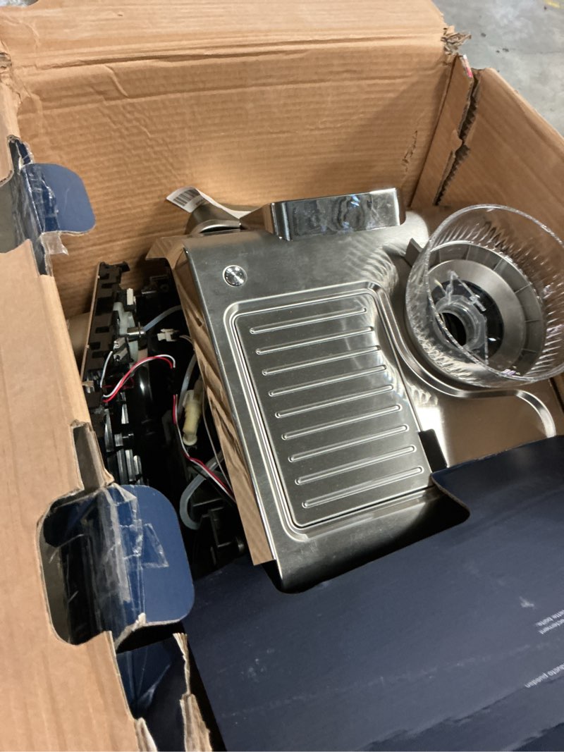 Condition photo showing As Is for de'longhi la specialista touch espresso machine with grinder & milk frother – cold brew & iced coffee maker, burr grinder, 10 drink presets, compact bean to cup, award-winning italian design