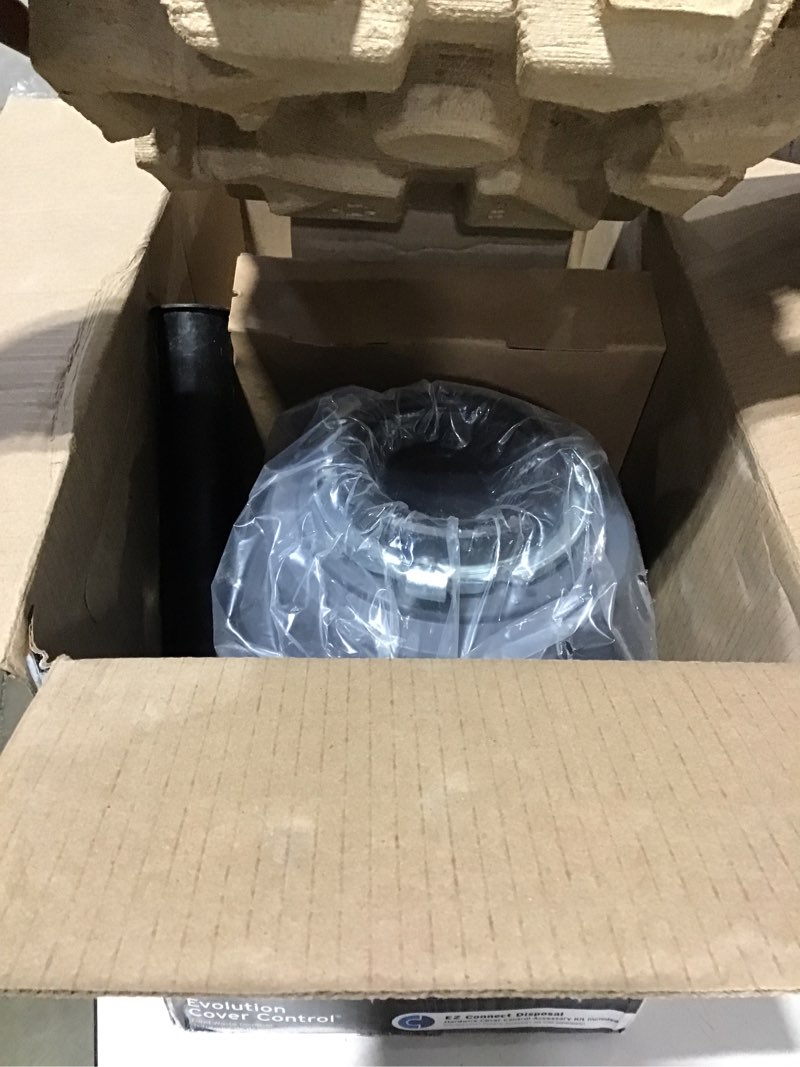 Condition photo showing As Is for InSinkErator Evolution Cover Control 3/4 HP Garbage Disposal, Advanced Series EZ Connect Batch Feed Food Waste Disposer