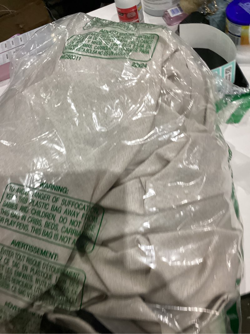 Condition photo showing Good Condition for DUALIFE Natural Pleated Blackout Curtains 96 Inch Long 2 Panels,Luxury Full Black Out Living Room Drapes for Track System with Hooks,Thermal Boho Viral Linen Curtains 40 Wide,Cream Beige 40"W x 96"L (Pack of 2) Natural Birch