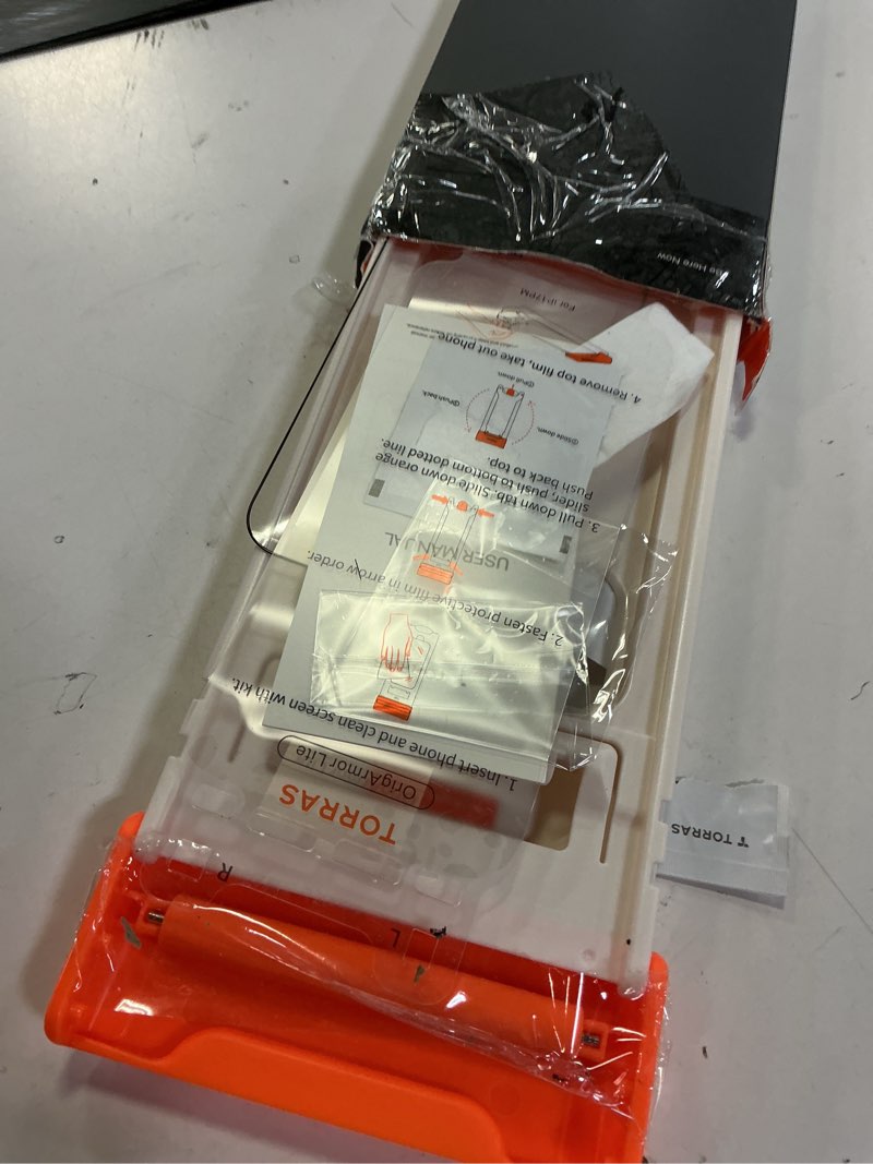 Condition photo showing Good Condition for torras origarmor lite for iphone 17 pro max screen protector [100% anti reflection ? anti glare] military-grade shatterproof 9h+ tempered glass anti-scratch screen protector 17 promax 6.9" 1-pack