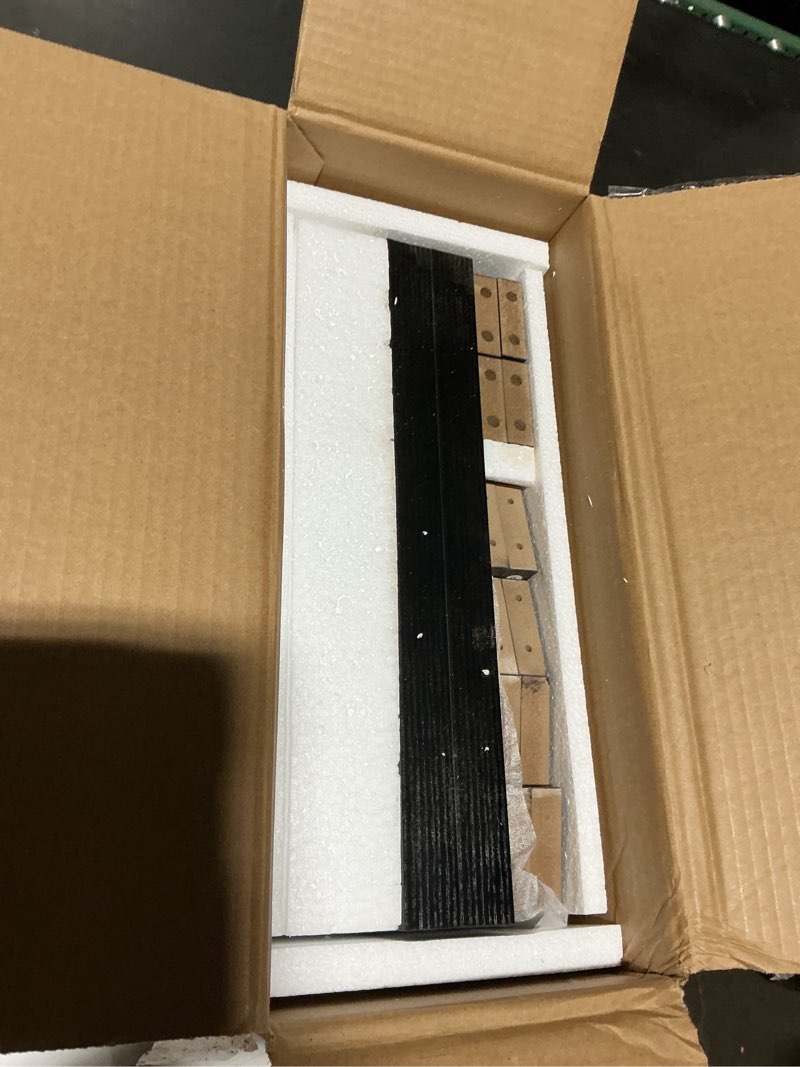 Condition photo showing New/Like New for End Tables Living Room, Side Table Beside Sofa, Nightstand for Bedroom, Couch Side Table with Shelf, Modern End Table for Living Room, Black End Table Set of 2 Black 2