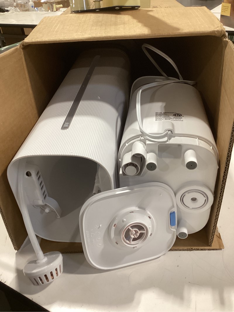 Condition photo showing As Is for LEVOIT OasisMist 1000S (10L) Smart Humidifier for Home Large Room Bedroom, Last 100 Hours Suitable for Indoor Plant, Cover up to 600ft², Easy Top Fill, Remoter & Voice Control, Auto Mode, Quiet, White Smart Cool Mist Humidifier 10L