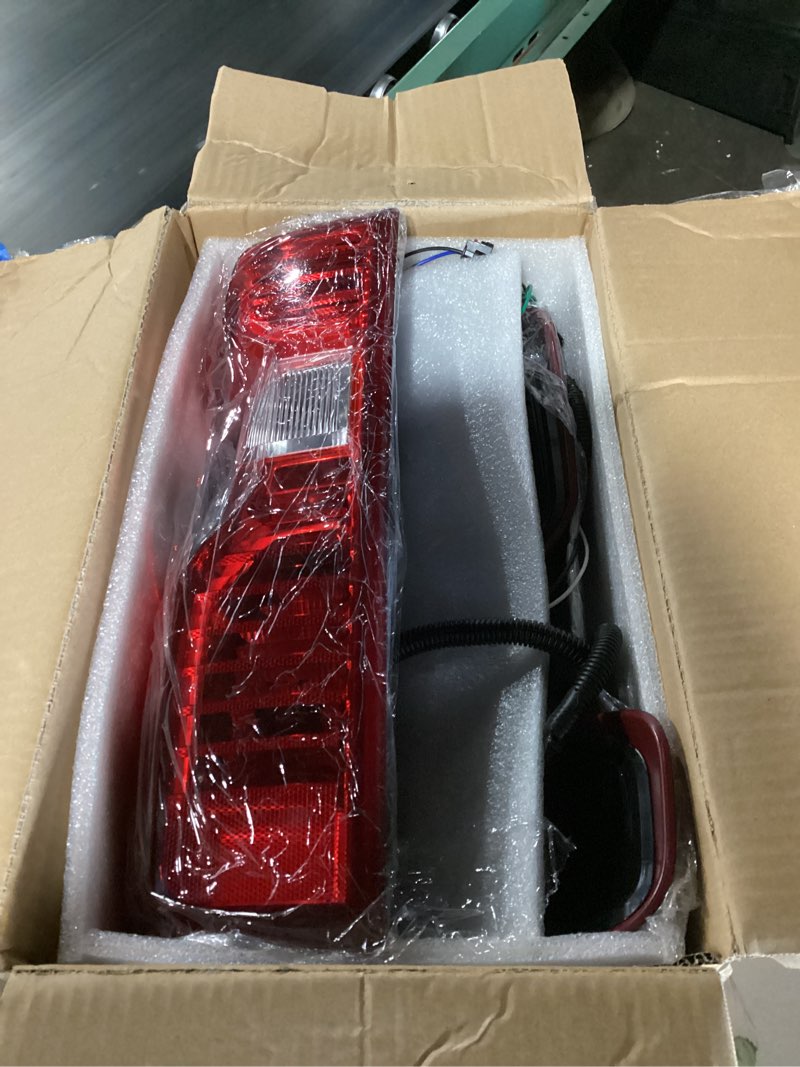 Condition photo showing Good Condition for halogen tail lights assembly fit chevy silverado 1500 2019 2020 2021 2022 2023 2024 2025 chevrolet 2500 3500 hd 2500hd 3500hd rear brake back up lamp taillight lens left driver right passenger 2019-2025 left & right