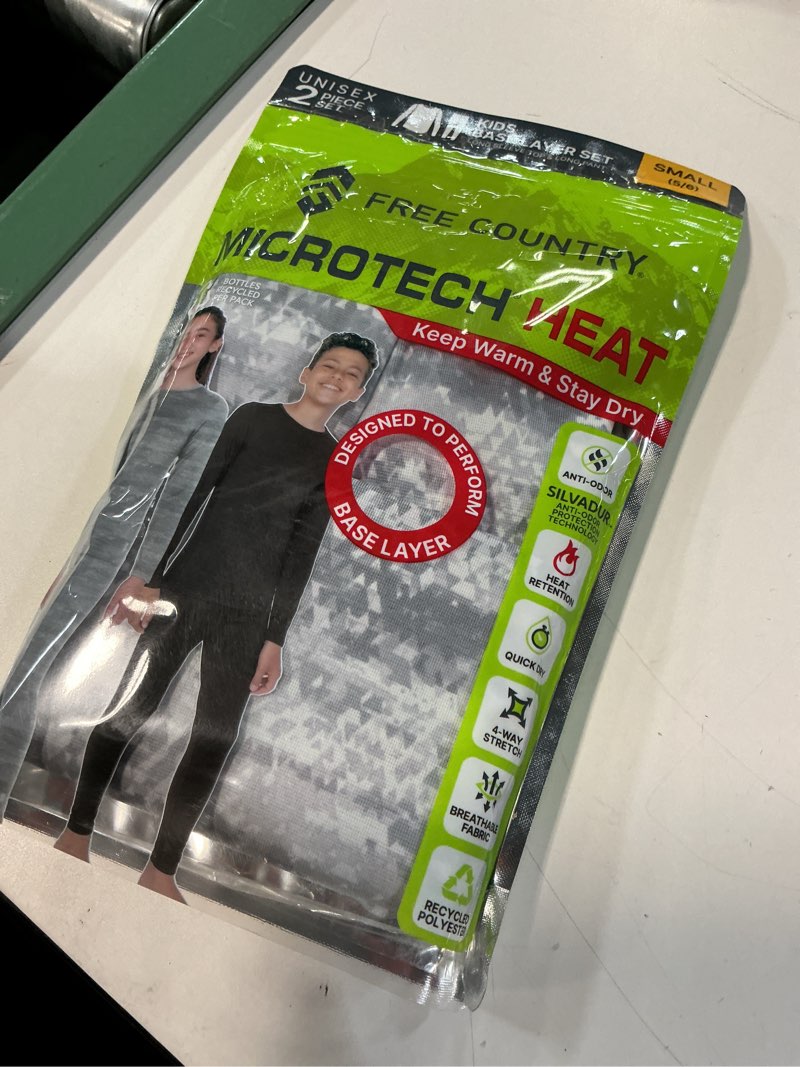 Condition photo showing Good Condition for kids' microtech® heat base layer set (small size )