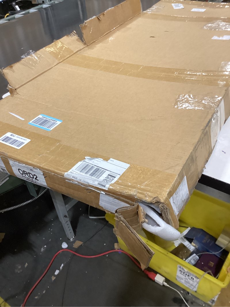 Condition photo showing As Is for EONECROSS Aluminum Van Headliner Shelf Fit for 2019-2024 Mercedes Sprinter Van with Curtain Rod, Car
