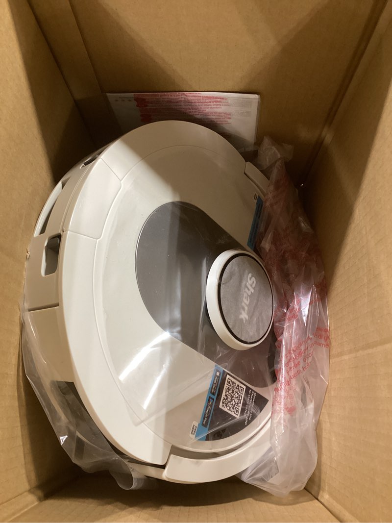 Condition photo showing Good Condition for shark ai ultra voice control robot vacuum with matrix clean navigation, home mapping, 60-day capacity, xl self-empty base for homes with pets, carpet & hard floors, cool grey matrix clean auto empty (60 days)