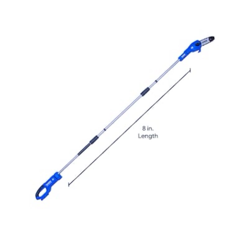 kobalt 24-volt 8-in 2 ah electric pole saw