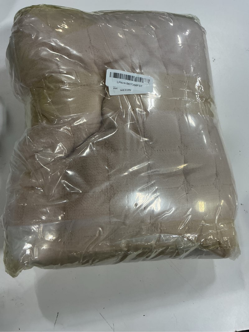 Condition photo showing New/Like New for couch cover pack of 2, l shaped sectional sofa covers washable, velvet fuzzy sofa slipcovers for 3 cushion couch cover, non-slip furniture protector for dog pet khaki, 36x63+36x71 inch (2 pcs) 2pc/36"x 63"+36"x 71"/sectional khaki