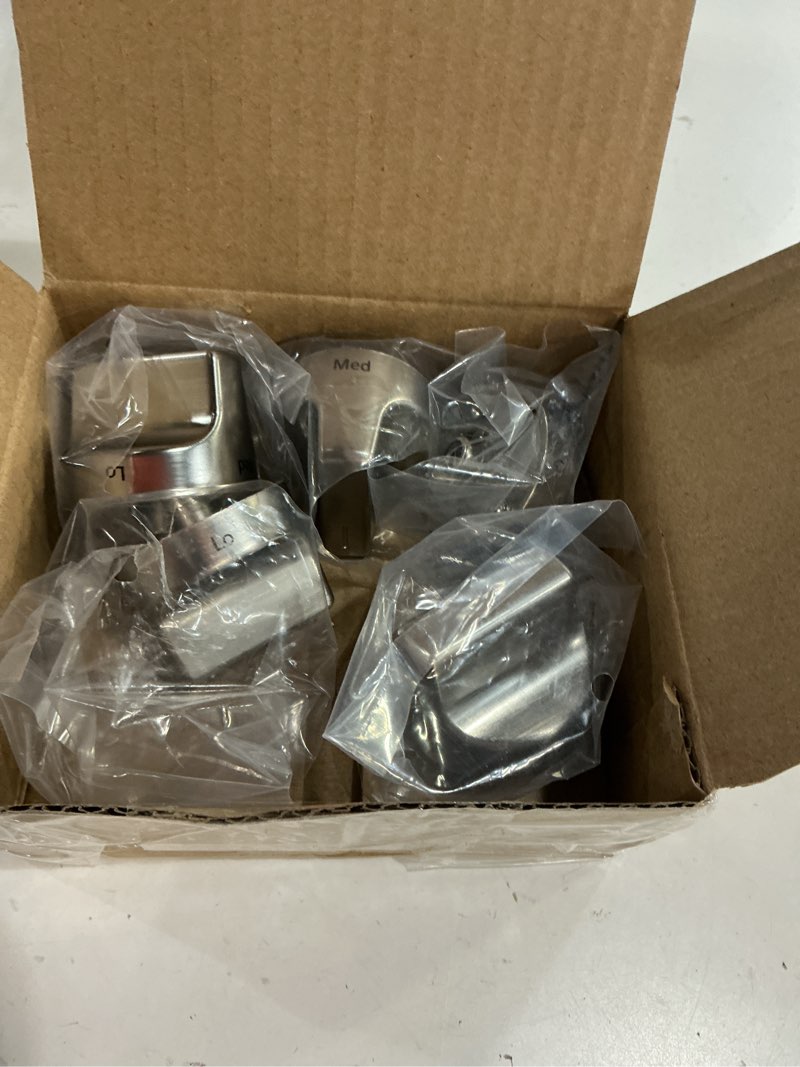 Condition photo showing Good Condition for w11239985 stove knob compatible with whirlpool gas range oven control knobs wfg525s0hz1, wfg550s0hz0, wfg525s0hz0, wfg525s0jv0, replacement w10850015 w11032553 4845290 ap6333411-5 pack