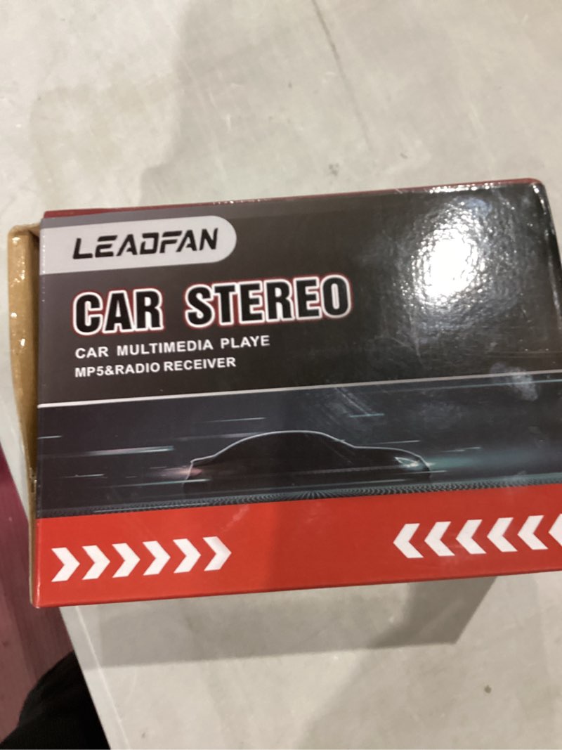 Condition photo showing Good Condition for Leadfan 7inch Car Stereo Double Din Radio Touchscreen with Backup Camera Multimedia Car Audio Support Mirror Link,Bluetooth Caller ID,FM/MP3/MP4/USB/Subwoofer,Aux Input Car Audio Receivers