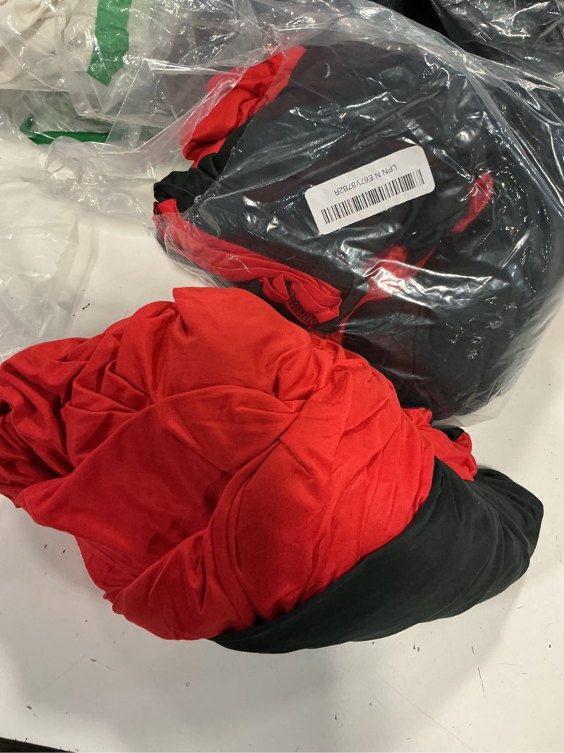 Condition photo showing Good Condition for red black arch backdrop cover set of 3 wedding arch covers stretchy backdrop birthday party arch cover 6ft 6.6ft 7.2ft arch stand cover spandex ceremony bridal shower banquet decoration 6ft+6.6ft+7.2ft black-red, 3 pack