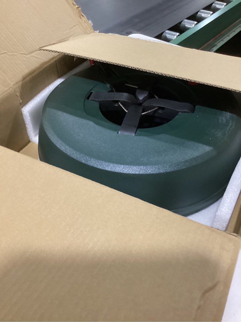Condition photo showing Good Condition for Blissun Christmas Tree Stand with Water Reservoir, Fast Clamp, Foot Pedal, Water Level Indicator, Fits up to 8FT Real Trees