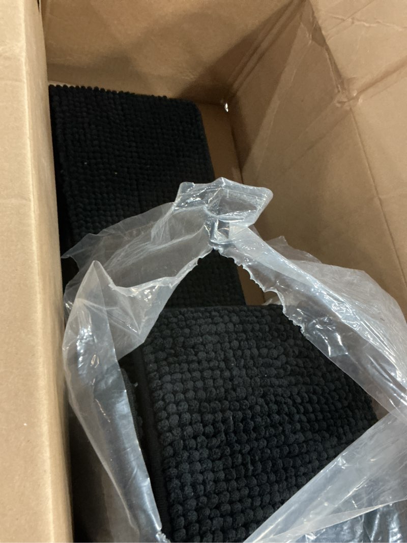 Condition photo showing Good Condition for Muddy Mat® Pack of 12 - Soft Chenille Stair Treads Non-Slip Reusable, Super Absorbent Stair Treads f