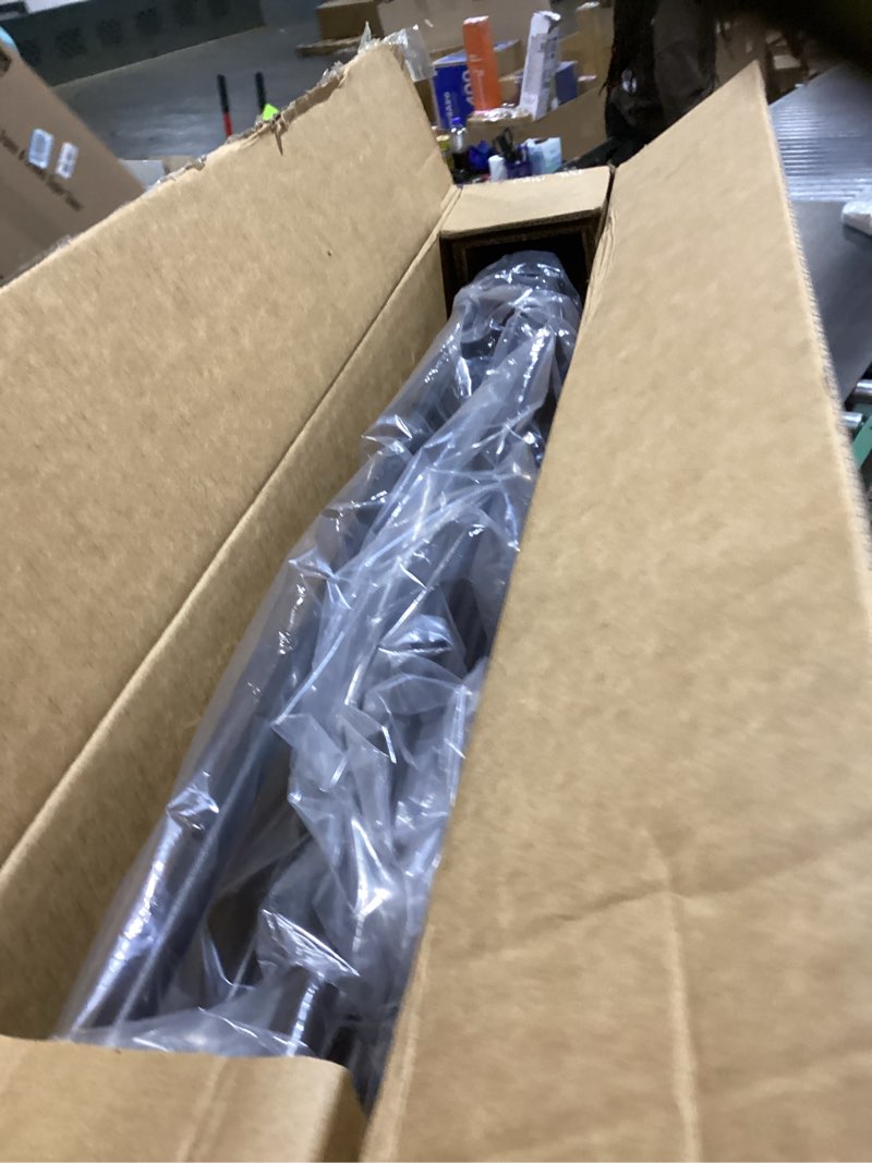 Condition photo showing New/Like New for COMOMY 80" Extra Wide Baby Gate, Dog Gate for House Stairs Doorways Fireplace, Auto Close Pet Gate with Door Walk Through, 3 Metal Panels, Hardware Mounted Baby Fence Indoor Outdoor(30" Tall, Black) 30"Tall 80" Wide Black