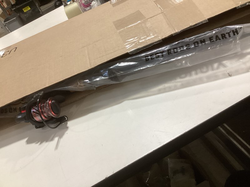 Condition photo showing As Is for st. croix rods x-trek spinning fishing system, rod and reel combo 6'6" medium-light fast 2 pc.