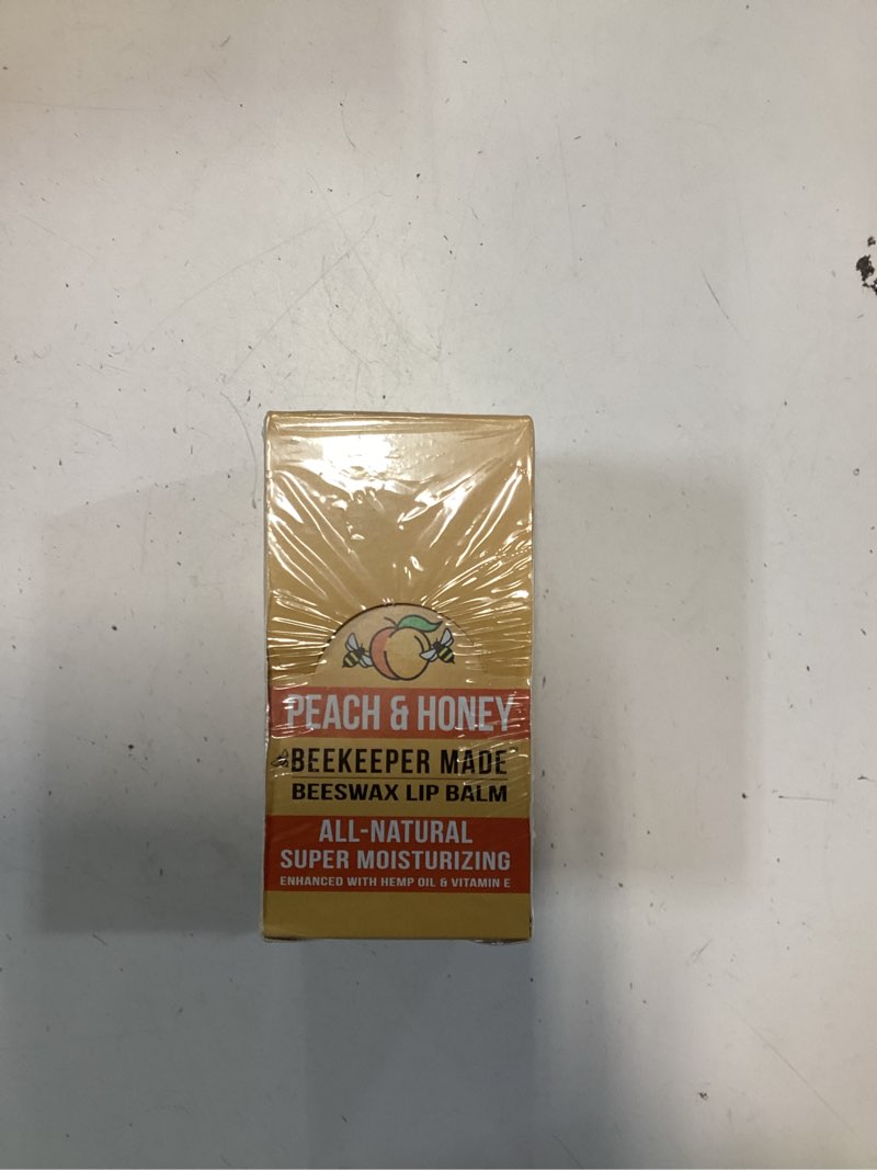 Condition photo showing New/Like New for Beeswax Bulk Lip Balm, 40 Count | For Men, Women, and Children. Great for Gifts, Showers, & More (Peach)