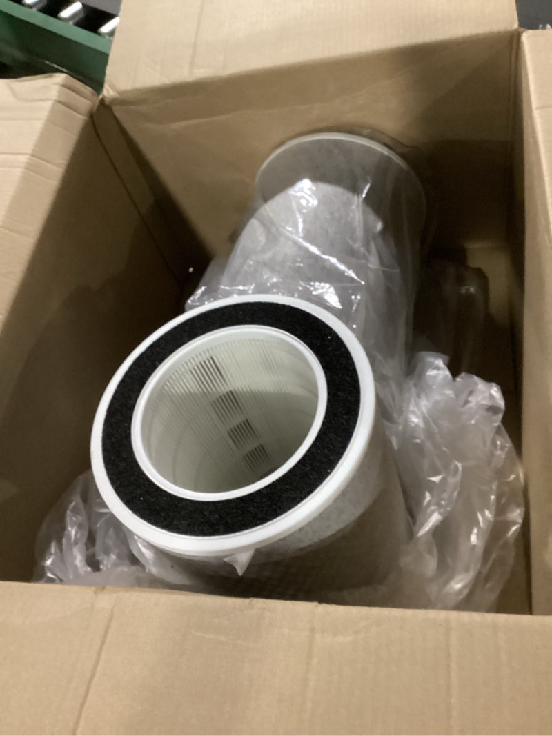 Condition photo showing As Is for 2pack hp202 hp302 replacement filter compatible with shark hp201 hp202 hp302 hp301 hc502 ap1000 air purifier max, true filter cleans up to 99.98% particles part # he2fkbas, he2fkbasmb hp201-2 pack