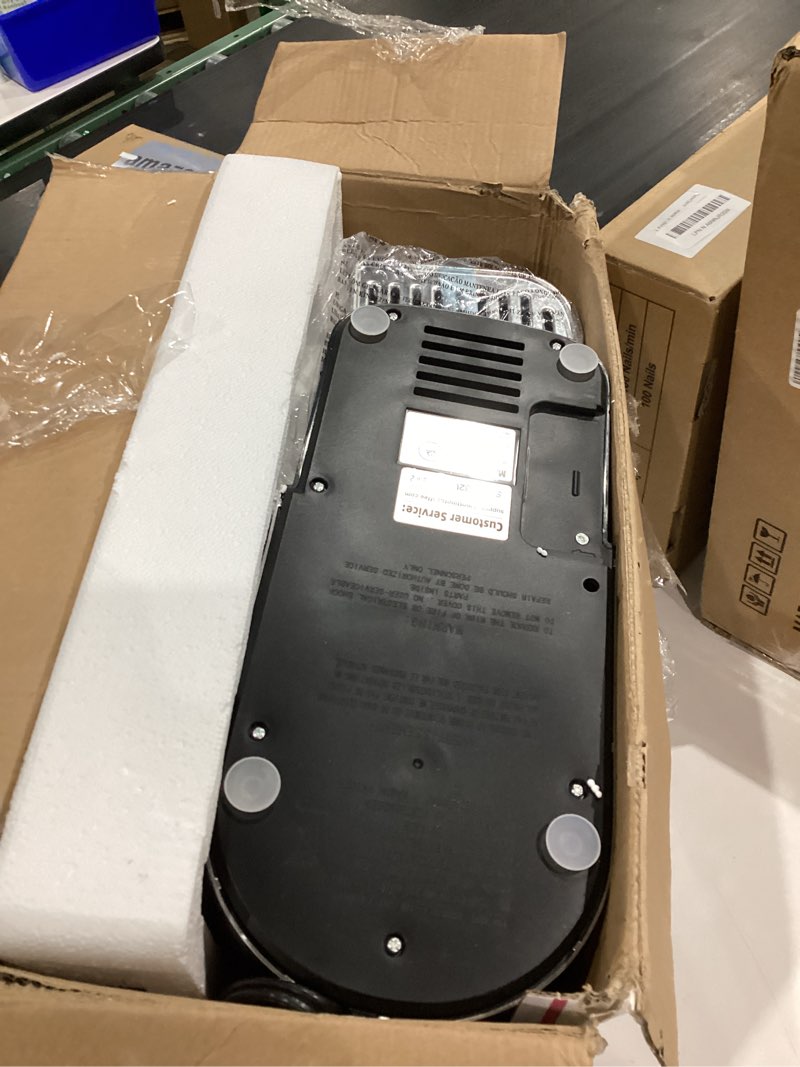 Condition photo showing As Is for MAttinata Cappuccino Machine 20 Bar, Professional Espresso Machines for Home and Office with Automatic Milk Frothering System, Barista Compact Latte Maker for Coffee Lovers, Stainless Steel-Mattino Silver-A