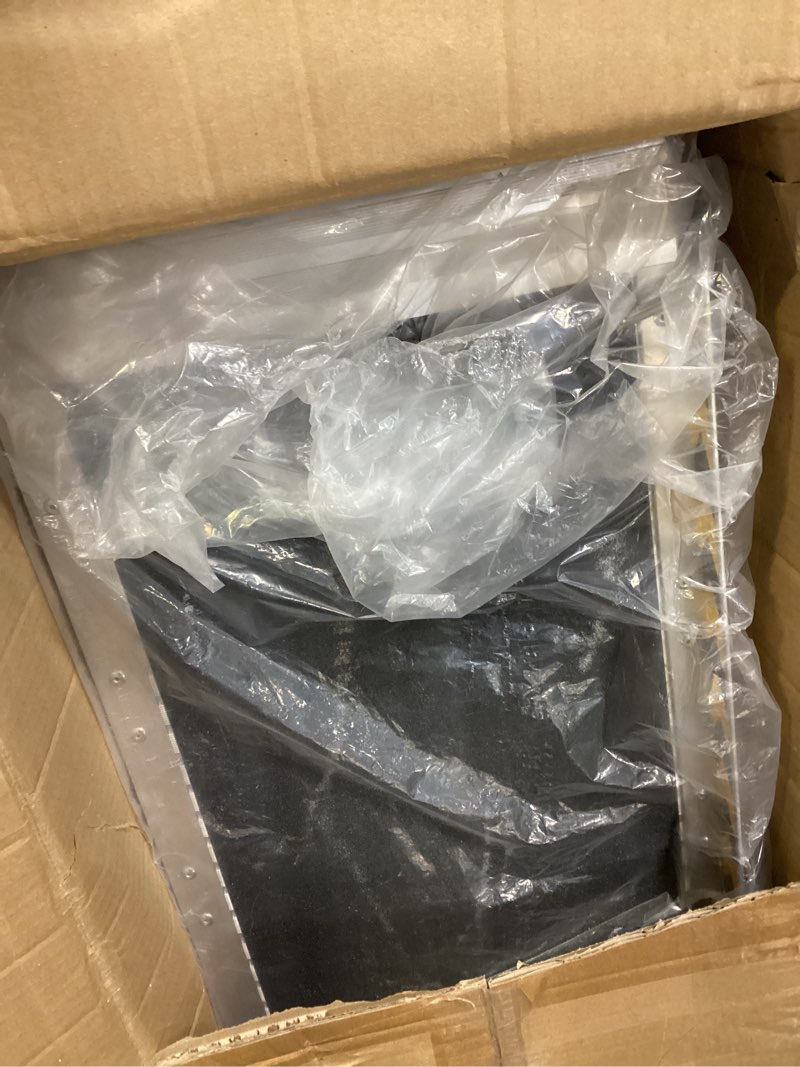 Condition photo showing Good Condition for vnn portable wheelchair ramp 4ft, black seamless non-slip aluminum ramps for wheelchairs for home, handicap wheelchair ramps for home steps, aluminum loading dock plates metal 4ft (usable height 4-12 inch)