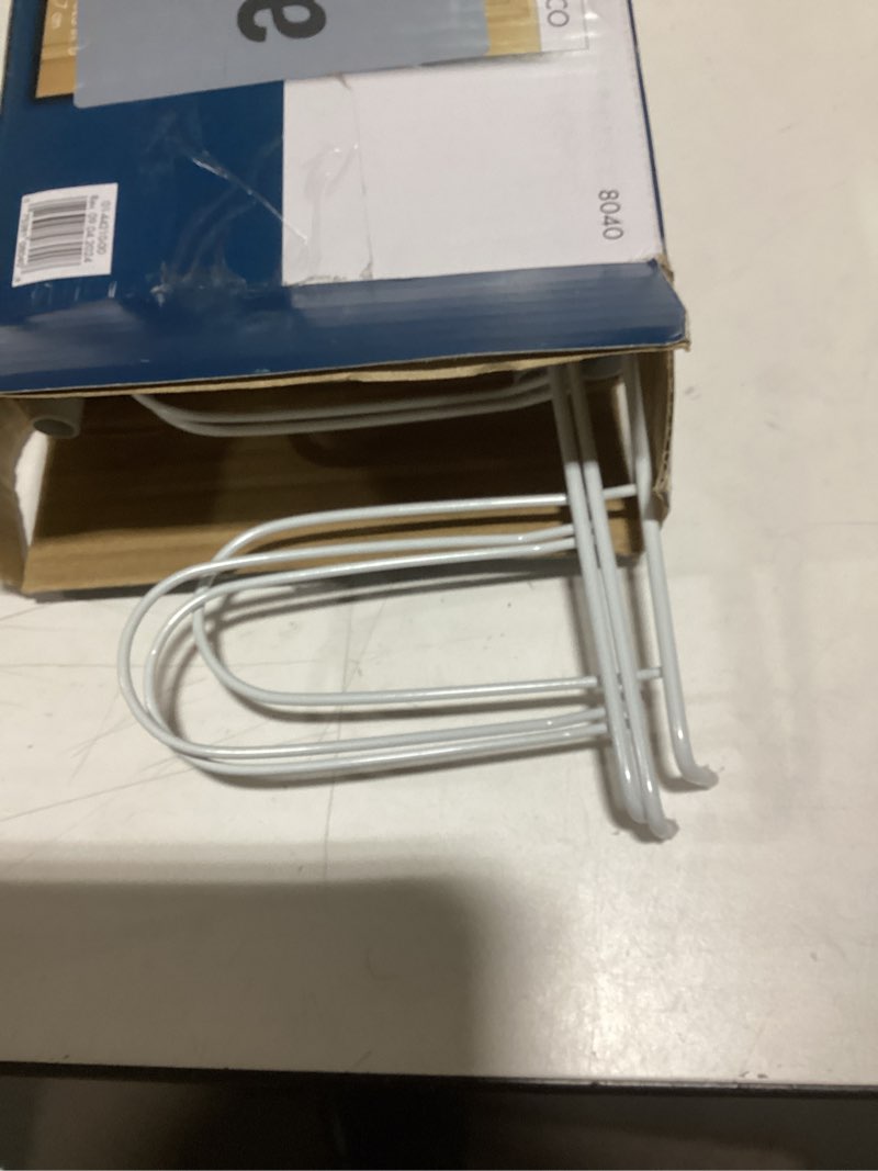Condition photo showing Good Condition for ClosetMaid 8040 18-Pair Over The Door Shoe Rack, 5-Inch D x 58-Inch H x 22.63-Inch W, White