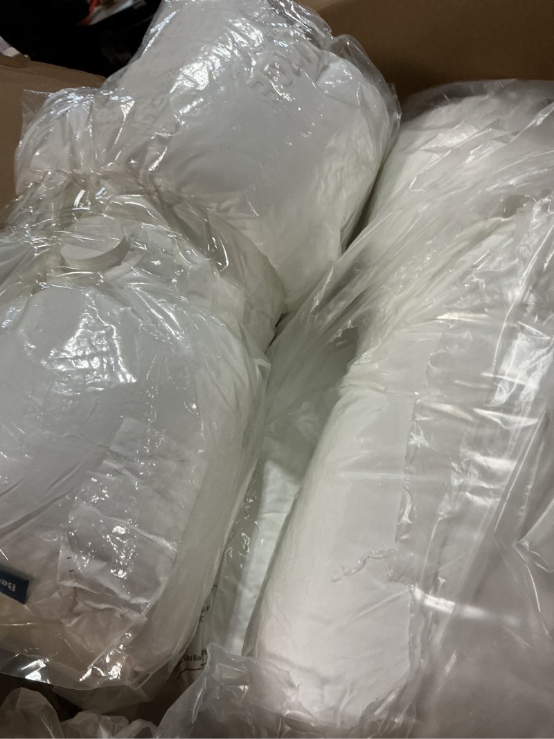 Condition photo showing New/Like New for 4 pack Bedsure Pillows Queen Size Set of 2 - Soft Bed Pillows for Sleeping 2 Pack, Fluffy and Supportive, Hotel Quality, Original Down Alternative Filling for Side, Back Sleepers Soft-2PK Queen