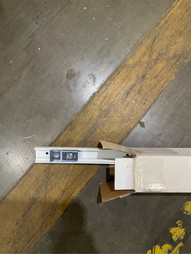 Condition photo showing As Is for m-d 36-in bifold closet door track kit