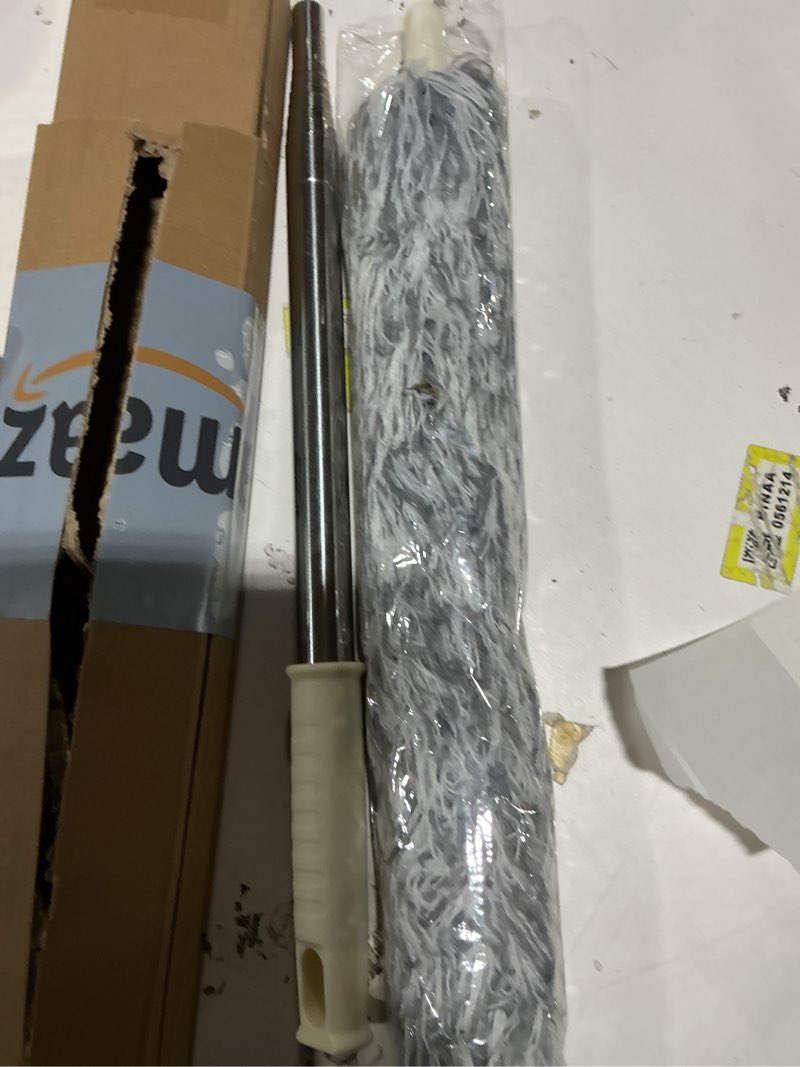 Condition photo showing Good Condition for (Similar to) Microfiber Duster for Cleaning, Tukuos Hand Washable Dusters with 2pcs Replaceable Microfiber Head, Extendable Pole, Detachable Cleaning Supplies for Office, Car, Window, Furniture, Ceiling Fan Orange 2 Attachments