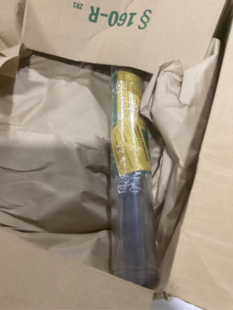 Condition photo showing Good Condition for Clear 18" x 32" Table Cover Protector, PVC Desk Mat, 1.5mm Thick