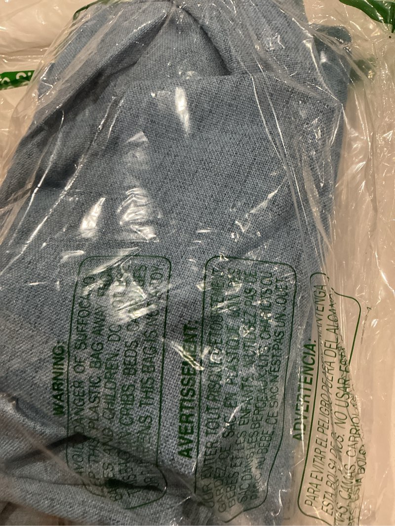 Condition photo showing Good Condition for miulee linen texture curtains for bedroom solid 100% blackout thermal insulated dusty blue curtains grommet room darkening drapes luxury decor for living room nursery 52x45 inch (2 panels) dusty blue 52"w x 45"l (pack of 2)