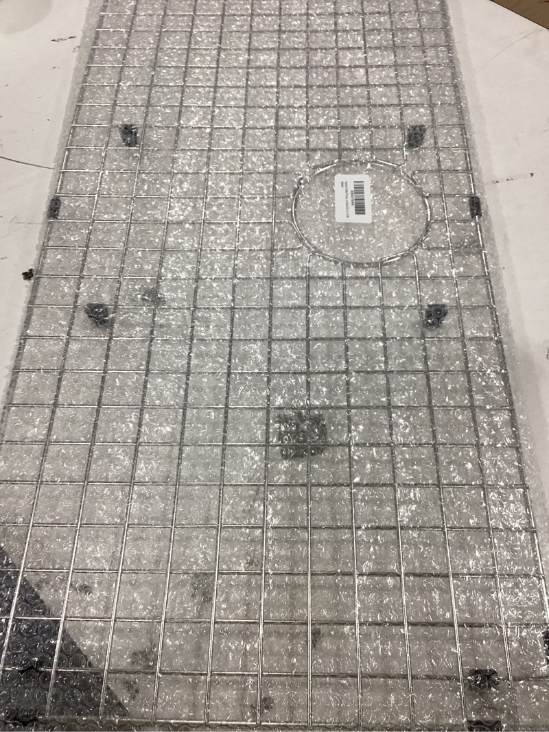 Condition photo showing Good Condition for starstar sinks protector stainless steel kitchen sink bottom grid, rack (32 l x 15 w)