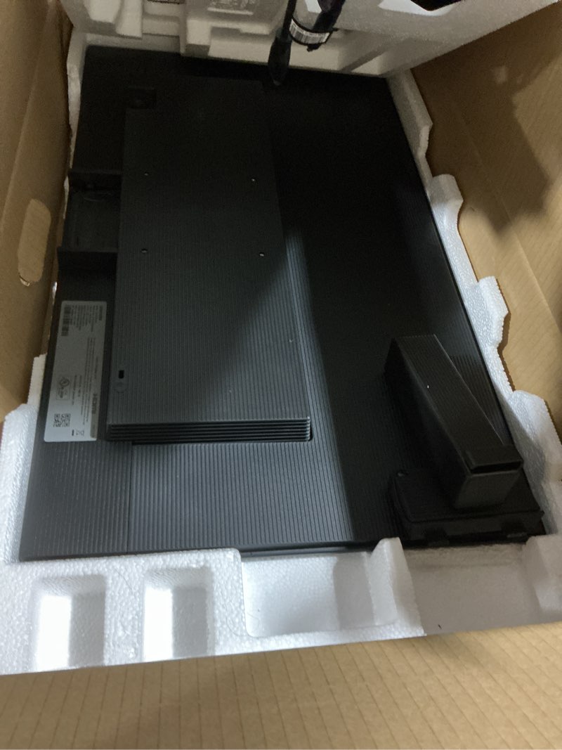 Condition photo showing As Is for samsung 27" s3 (s32gf) fhd high resolution 120hz monitor with ips panel, flicker free, eye saver mode, ls27f320ganxza, 2025 27-inch