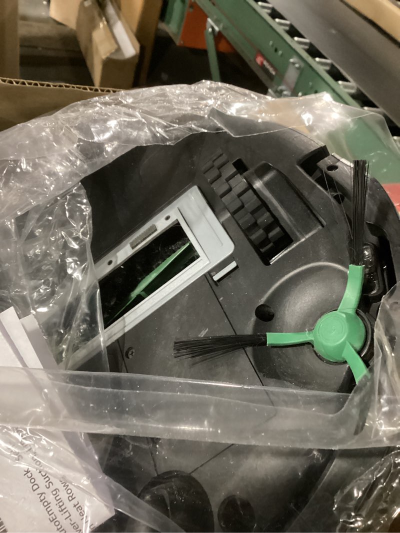 Condition photo showing As Is for iRobot Roomba 105 Vac Robot Vacuum with AutoEmpty Dock for Carpet & Hard Floor - Self-Empties for 75 Days, Easy to use, Intense Power-Lifting Suction, LiDAR Navigation, Cleans in Neat Rows Roomba 105 VAC AE