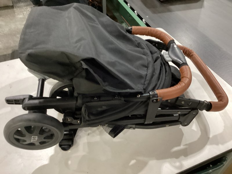 Condition photo showing Good Condition for Lightweight Travel Stroller for Baby & Toddlers - Easy Fold & Compact Stroller for Airplane with Canopy, Storage Basket, Multi-Position Recline & Convenient One-Hand Fold, Travel Bag Included (Black)