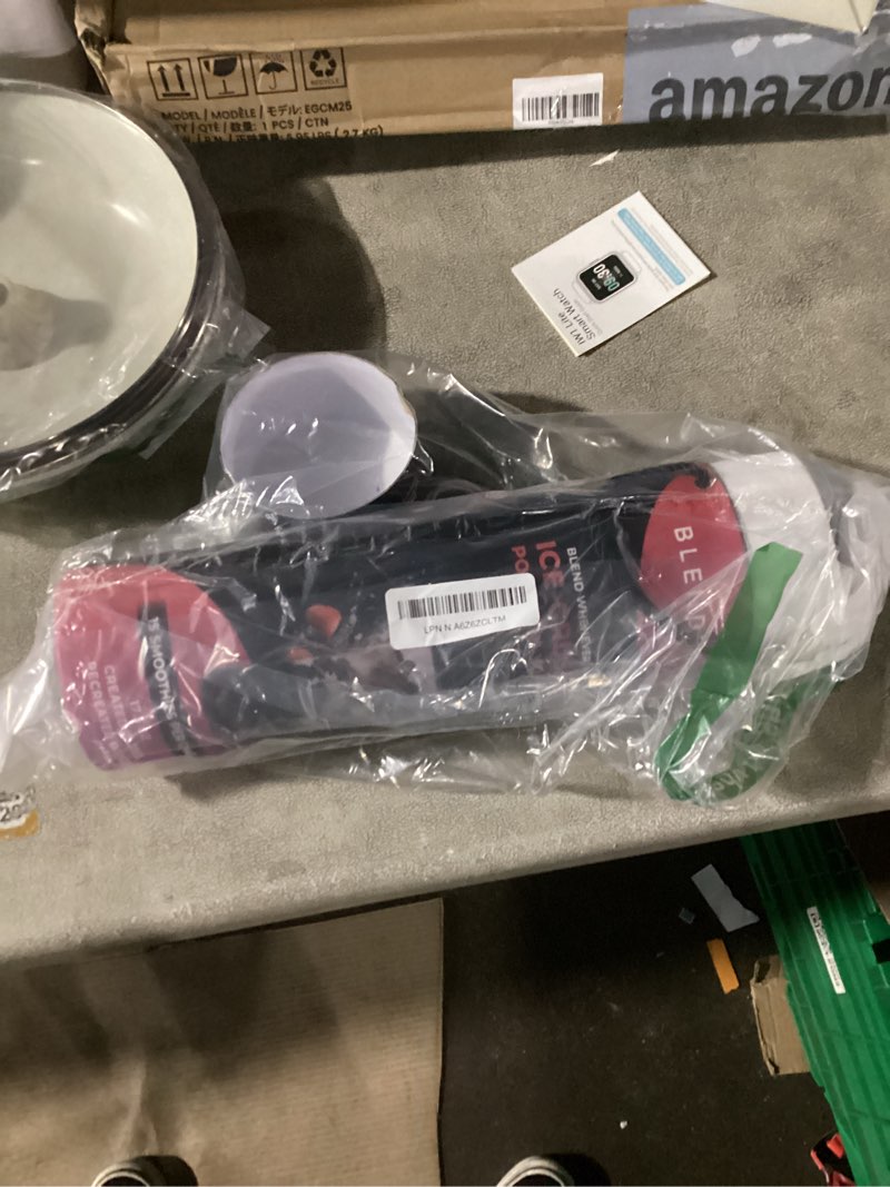 Condition photo showing Good Condition for BLENDi Pro+ Portable Blender (17.5oz, Black) – Upgraded Ice Crushing 120W Motor, USB-C Rechargeable, Cordless Personal Blender Smoothies & Shakes – BPA-Free, ravel-Friendly (NEW)