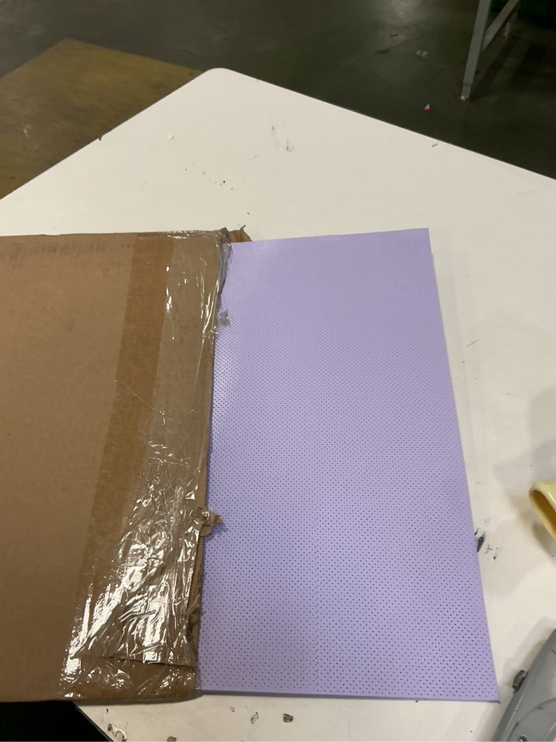 Condition photo showing Good Condition for Rolyan Aquaplast-T Watercolors Thermoplastic Splinting Material, 19% OptiPerf, Professional Silky Smooth Finish, Moderate Memory, Highly Conformable, 1/8\" x 18\" x 24\" , Single Sheet, Charcoal Charcoal Single Sheet 19% OptiPerf, 1/8\" x 18\" x 24\"
