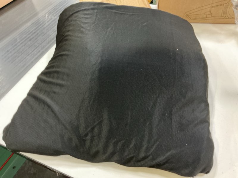 Condition photo showing Good Condition for gel seat cushion, jumbo&thick gel cushion chair pads with non-slip cover for home office car seat wheelchair, soft breathable honeycomb seat pads for relieve hip pain, blue 20x20x1.9inch blue jumbo thick: 20x20x1.9inch