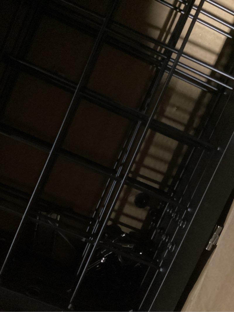 Condition photo showing Good Condition for deyegelea foldable gridwall display panel - 2 pack of 2x5 ft heavy duty z unit wire grid wall panels for retail store, trade show, pop up shop, versatile merchandiser display