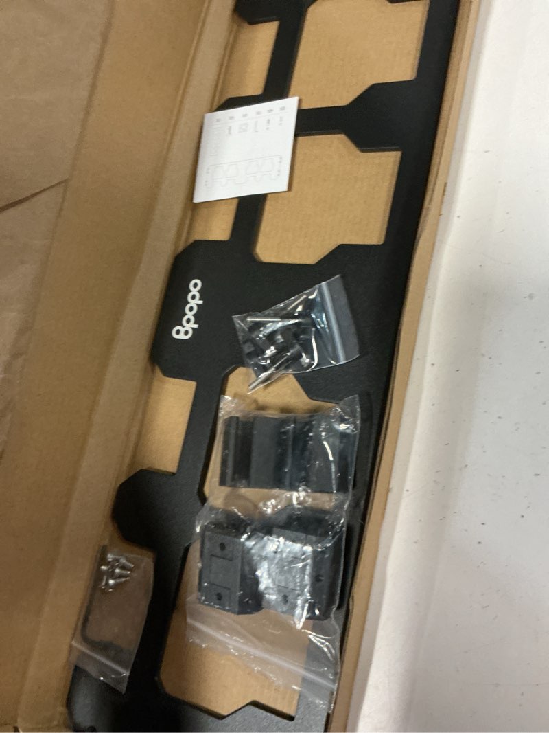 Condition photo showing Good Condition for packout mounting plate compatible with milwaukee packout toolbox, organizer bracket for front of rolling toolbox