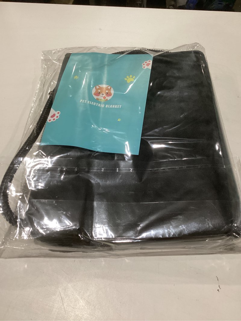 Condition photo showing Good Condition for similar to stock photo black petnf outdoor heated pet bed with waterproof cover,pet heating pads for dog,soft electric blanket auto temperature control,heating mat for dog house cabin cot doorway,rescue cats l: 27.6'' x 15.7'' gray