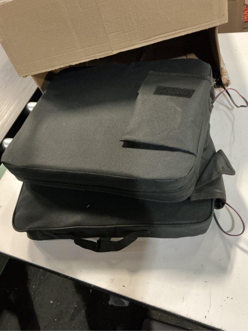 Condition photo showing Good Condition for Indoor&Outdoor Chair Cushions, Stadium Seat Cushions for Bleachers, Boat Canoe Kayak Seat, Best for Camping, Bleachers, Sports Events Hot Cushions