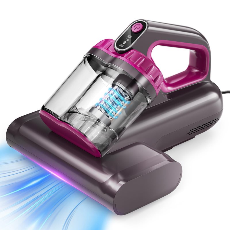BYHUME Mattress Vacuum Cleaner, 17kpa Bed Vacuum Cleaner, 273nm